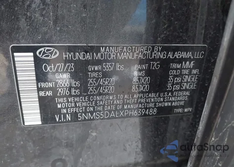 2023 Hyundai Kona Se from USA, damaged, VIN KM8K2CAB5PU063713